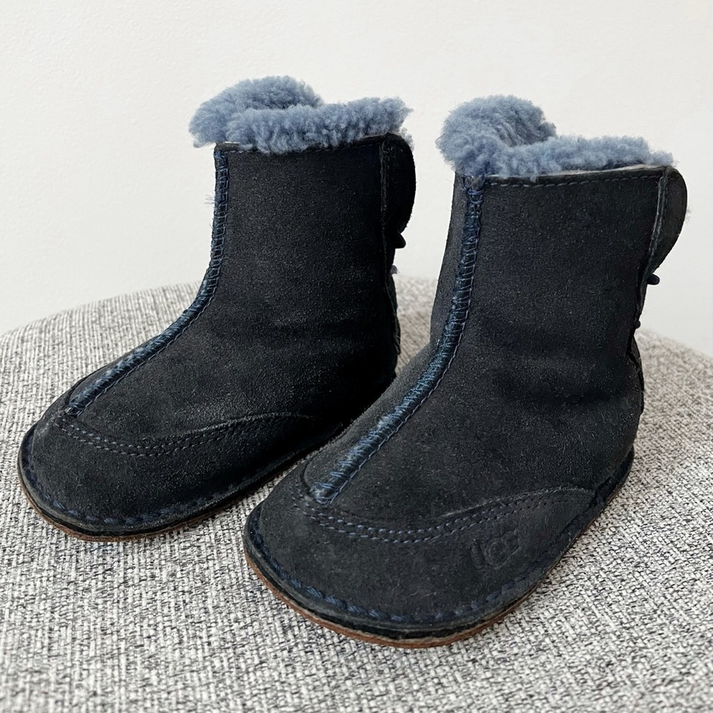 UGG Baby boots size 4-5 - Medium - blue wool